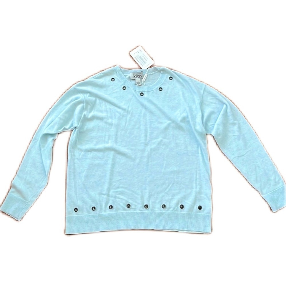 Cotton Kids sweater Sky Blue  Size 16